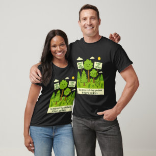 Camiseta Salva los Árboles – Monoambiente Divertido
