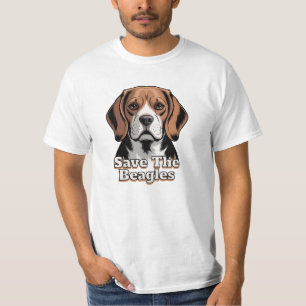 Camiseta Salva los Beagles Amantes de los Perros