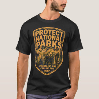 Camiseta Salva Nuestros Parques Nacionales de EE. UU. Resis