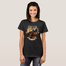 Camiseta Salva un Caballo; Monta un Vaquero | Mujeres