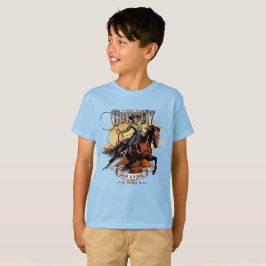 Camiseta Salva un Caballo; Monta un Vaquero | Niños