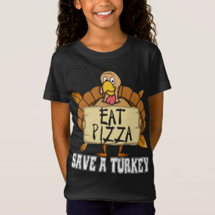 Camiseta Salva una pizza turca - Gracioso amor por la pizza