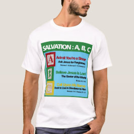 Camiseta Salvación ABC