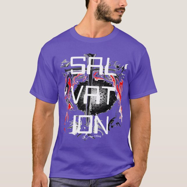 Camiseta "Salvación" por Michael Crozz (Anverso)