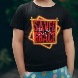 Camiseta Salvada por su Gracia - Gratitud del Evangelio par
