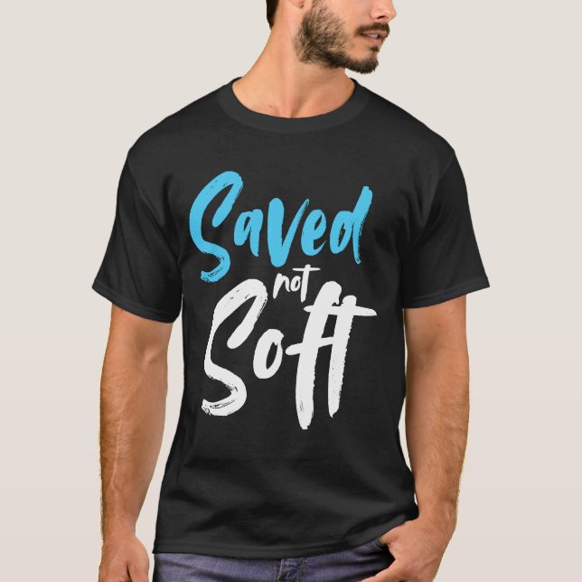 Camiseta Salvado No Salvado Por La Gracia Jesús Cristiano (Anverso)