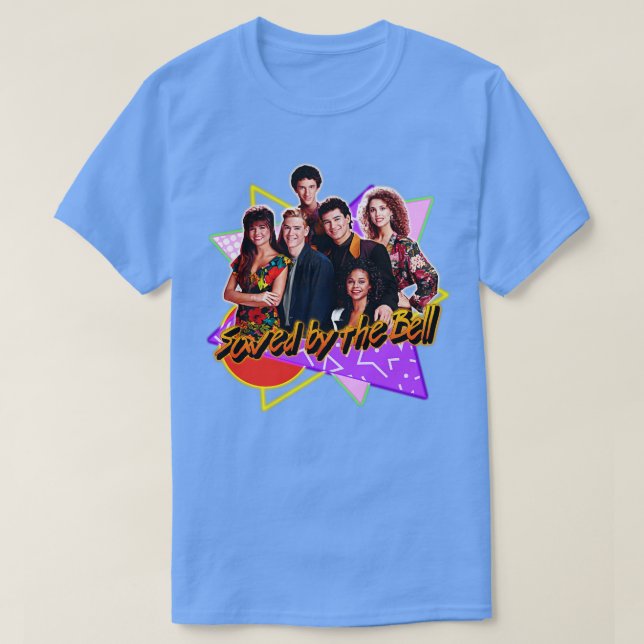 Camiseta Salvado por el arte de fans de niños de Bell 90 (Diseño del anverso)