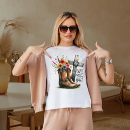 Camiseta Salvado por esa gracia asombrosa