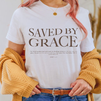 Camiseta Salvado por Grace | Prendas de vestir estéticas cr