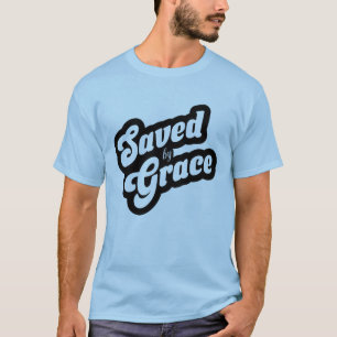Camiseta Salvado por Grace - Unmerited & Unshaken