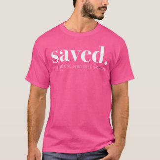Camiseta Salvado Por La Fe De La Iglesia De Jesucristo