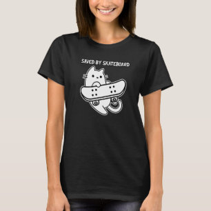 Camiseta Salvado por skateboard sk8 Kitten