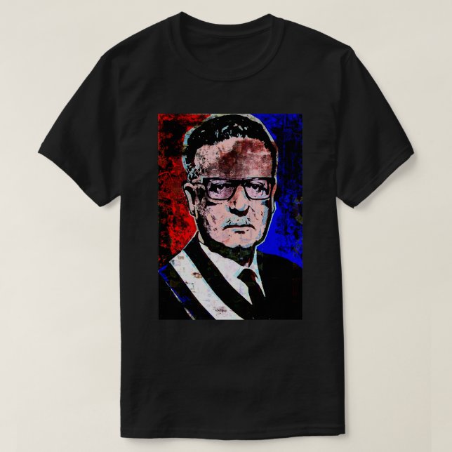 Camiseta Salvador Allende Gossens (Diseño del anverso)