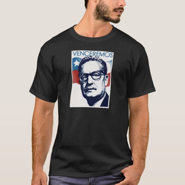 Camiseta Salvador Allende - Venceremos (Anverso)