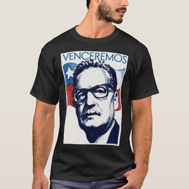 Camiseta Salvador Allende - Venceremos (Anverso)