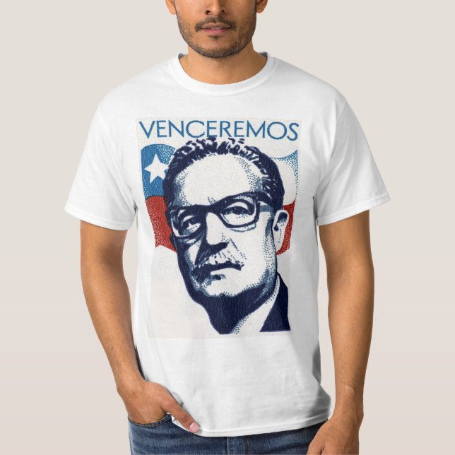 Camiseta Salvador Allende - Venceremos (Anverso)