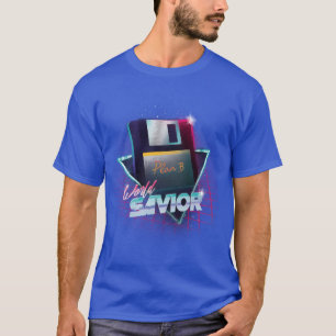 Camiseta Salvador del Mundo de los 80 - Disco de disquete d