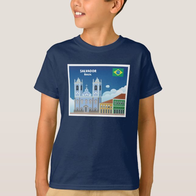 Camiseta Salvador el Brasil (Anverso)