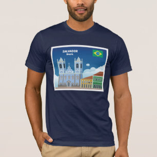 Camiseta Salvador el Brasil