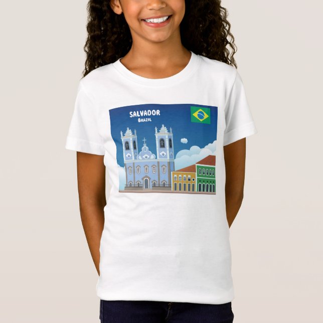 Camiseta Salvador el Brasil (Anverso)