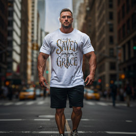 Camiseta Salvados por Gracia
