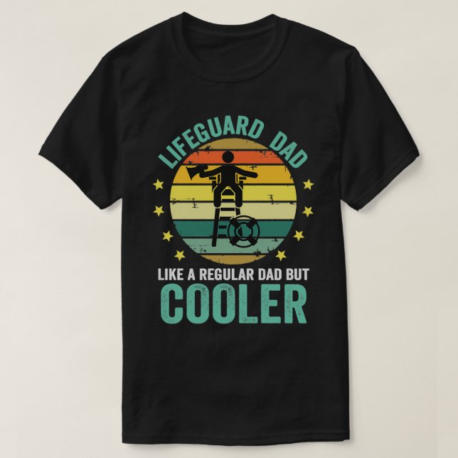 Camiseta Salvaguarda A Papá Como Un Papá Común Pero Más Fre (Diseño del anverso)