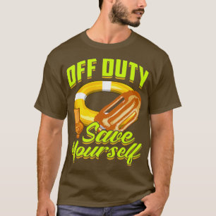 Camiseta Salvaguardas fuera del deber, sálvate a ti mismo