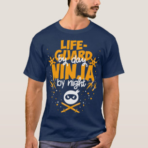 Camiseta Salvaguardia Por Día Ninja Por Noche - Mejor Salva