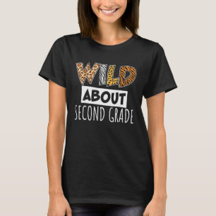 Camiseta Salvaje acerca del profesor de segundo grado de vu