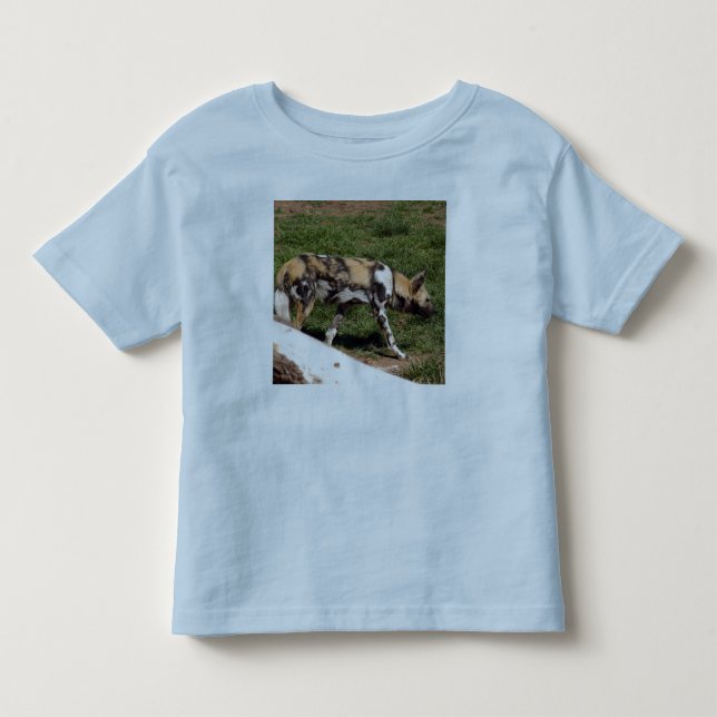 Camiseta salvaje africana Dog-011 (Anverso)