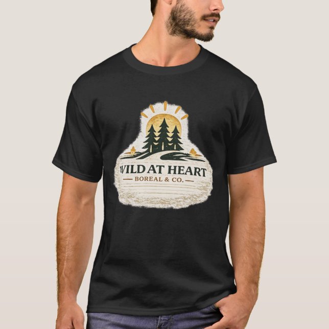 Camiseta Salvaje de Corazón (Anverso)