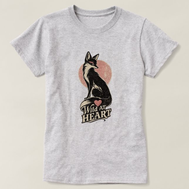 CAMISETA SALVAJE DE CORAZÓN (Diseño del anverso)