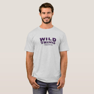 Camiseta salvaje de la cosa con el oposum y el