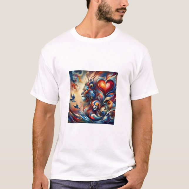 Camiseta Salvaje en el corazón (Anverso)