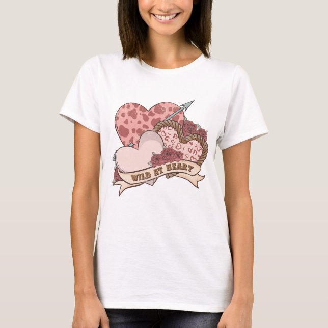 Camiseta Salvaje en el corazón (Anverso)
