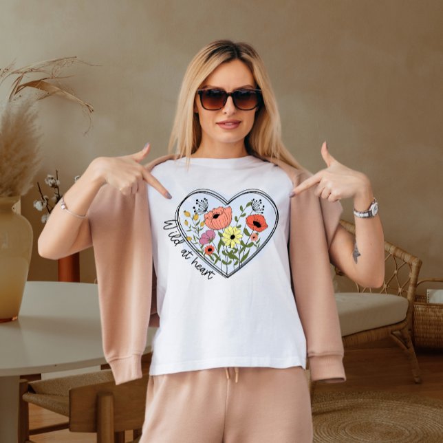 Camiseta Salvaje en el corazón (Subido por el creador)