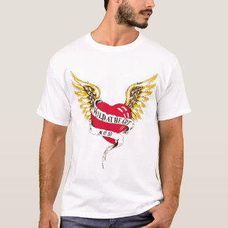 Camiseta salvaje en el corazón