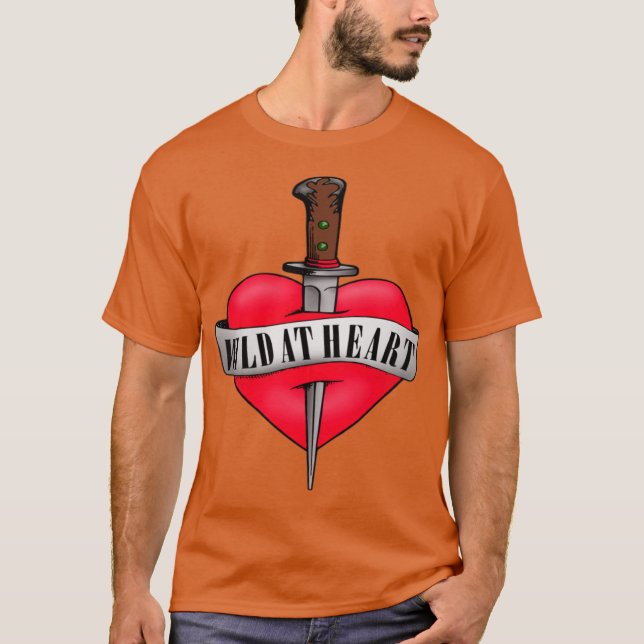 Camiseta Salvaje en el corazón (Anverso)