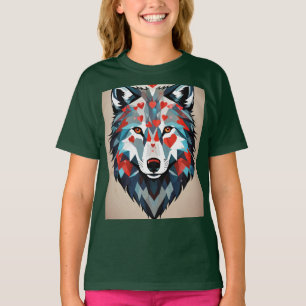 Camiseta "Salvaje en el corazón: amor de lobo"