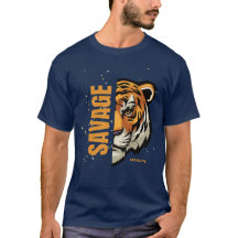 salvaje+gatos+camiseta