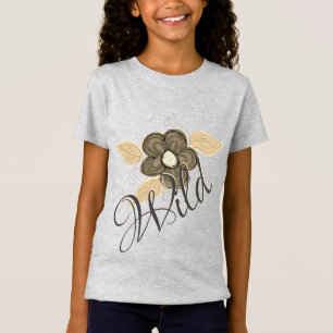 Camiseta salvaje para chicas