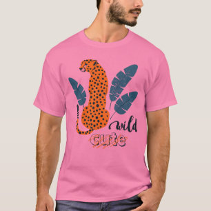 Camiseta salvaje para hombres - Diseño gráfico de