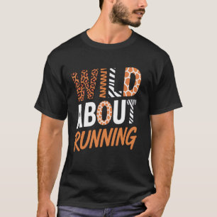 Camiseta Salvaje por Correr con Estampado Animal