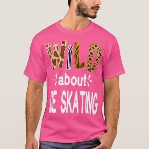 Camiseta Salvaje por el patinaje sobre hielo