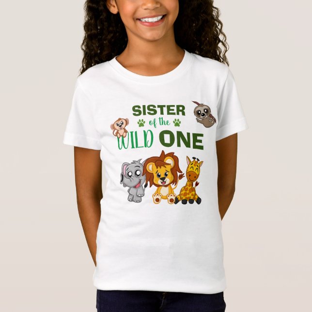 Camiseta Salvaje primer zoológico de la marisma Safari de c (Anverso)