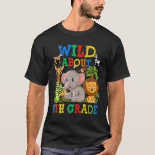 Camiseta Salvaje sobre animales de safari de 6to grado selv