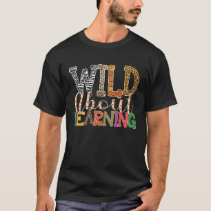 Camiseta Salvaje sobre el profesor Leopard Teacher Leopard