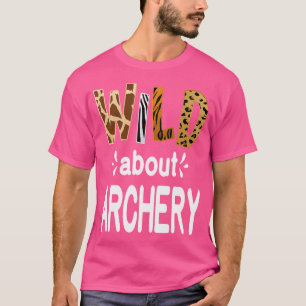 Camiseta Salvaje sobre el tiro con arco