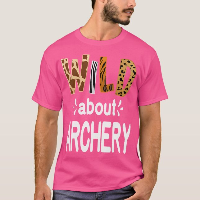 Camiseta Salvaje sobre el tiro con arco (Anverso)