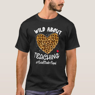 Camiseta Salvaje sobre la enseñanza de estudios sociales en